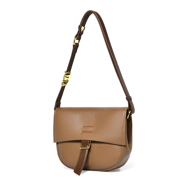 Soft Leather Shoulder Bag BEEFUNBAG