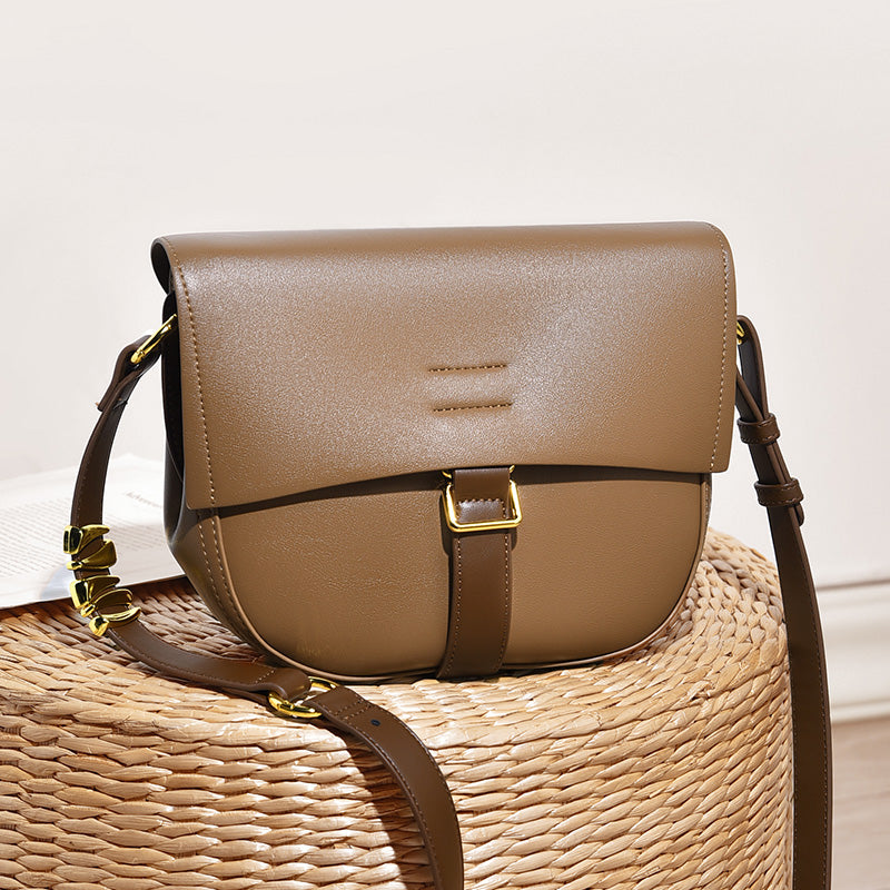 Soft Leather Shoulder Bag BEEFUNBAG