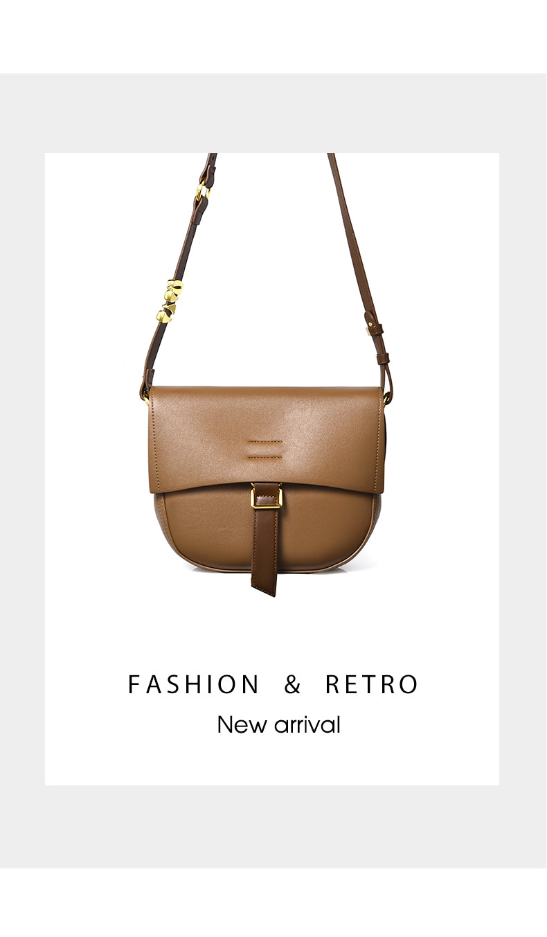 Soft Leather Shoulder Bag BEEFUNBAG