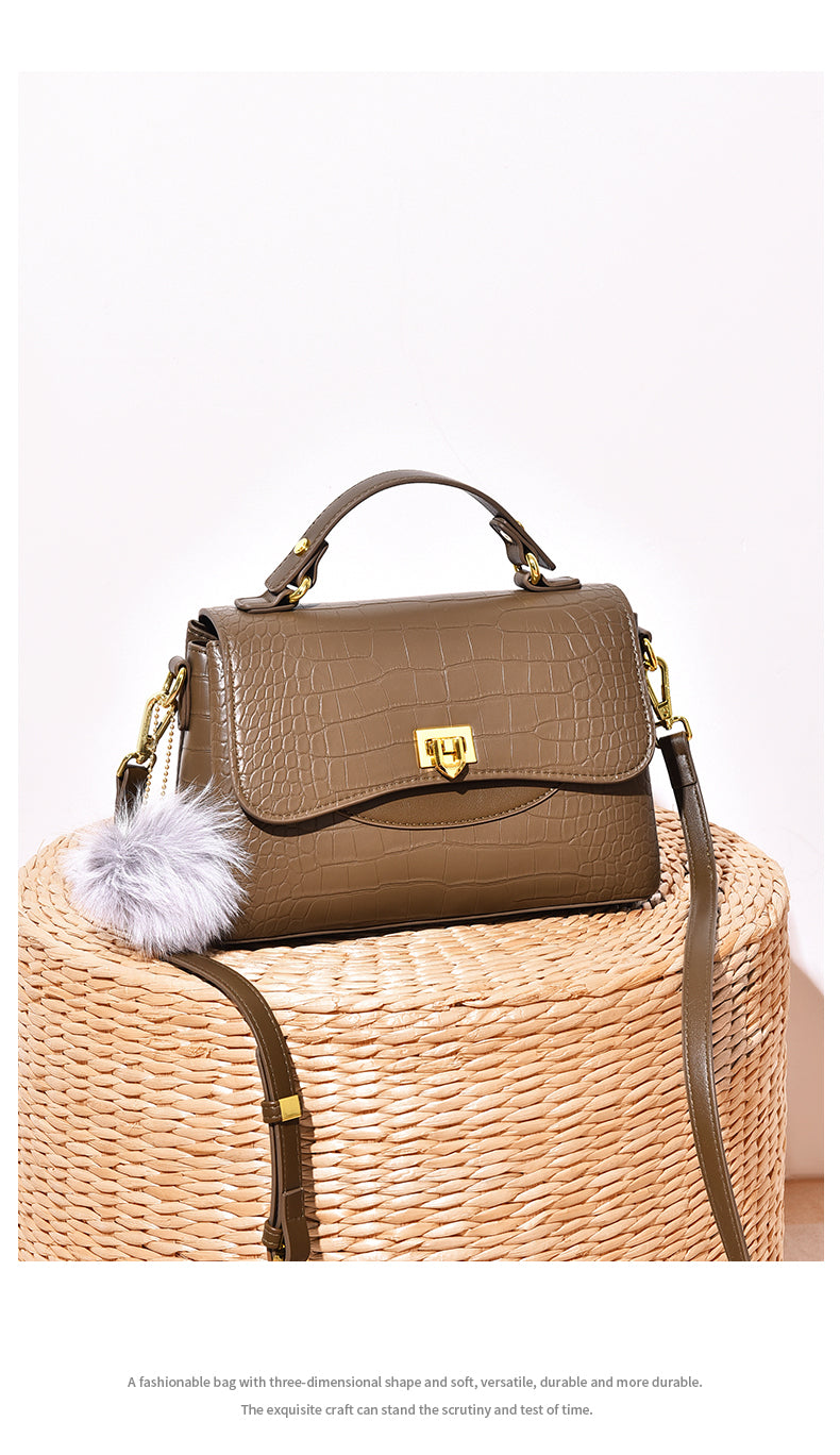 Western Style Simple Handbag BEEFUNBAG