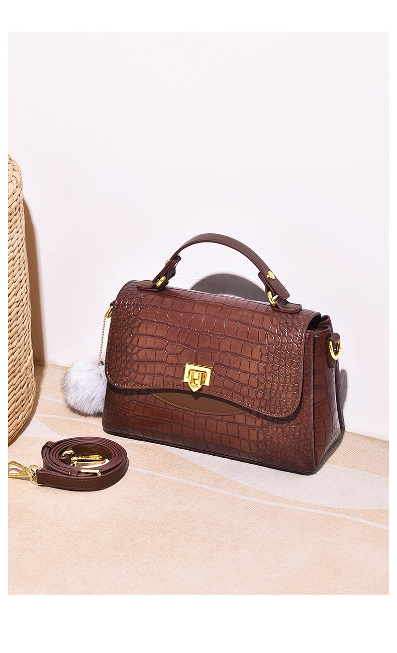 Western Style Simple Handbag BEEFUNBAG