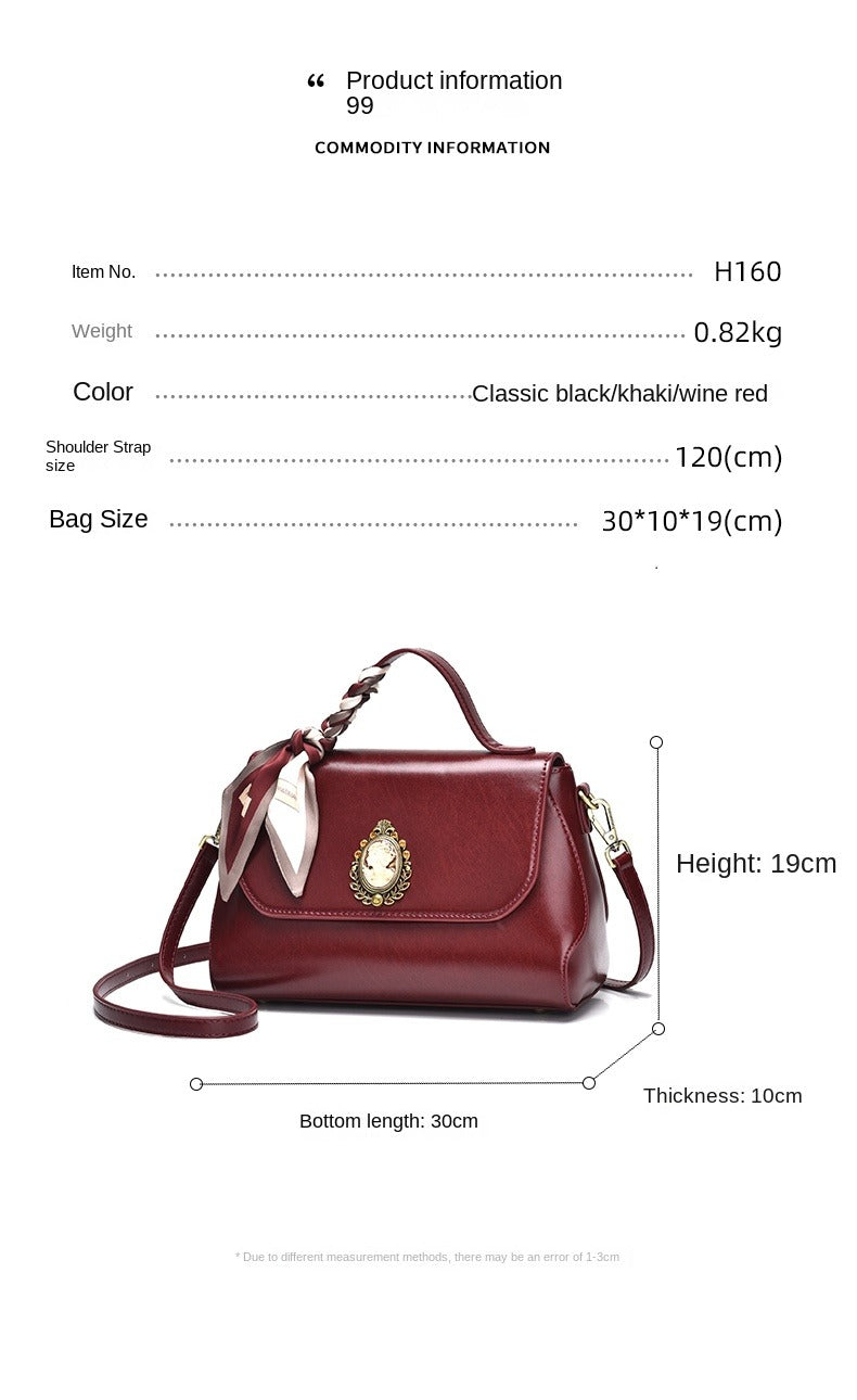 New Solid Color Handbag BEEFUNBAG